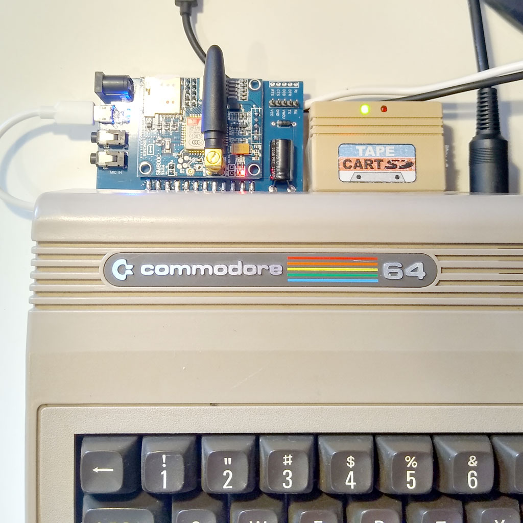 commodore 64 sms telefonate