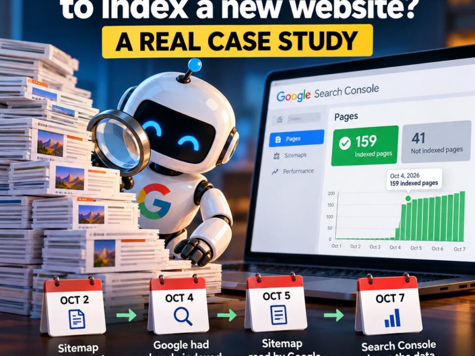 how long does googe take to index website