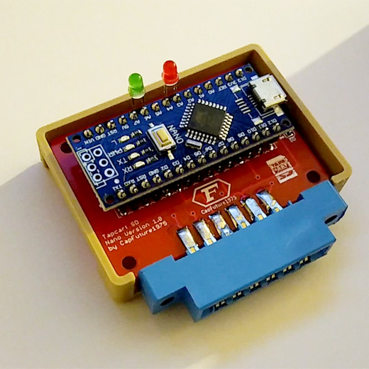 tapecart sd microsd emulatore datasette commodore64