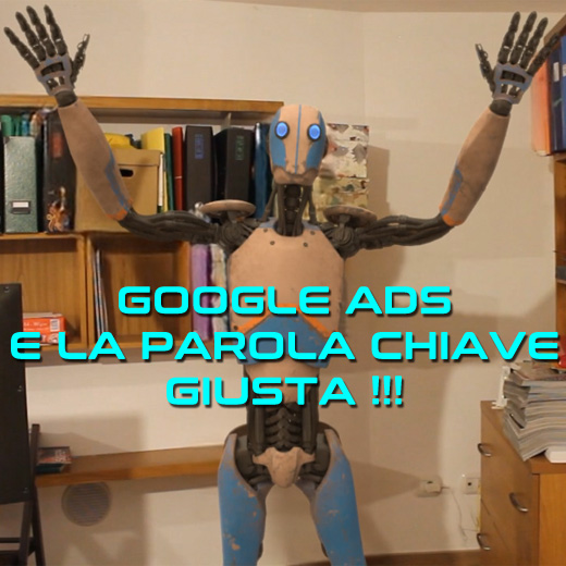 parola chiave giusta su google ads